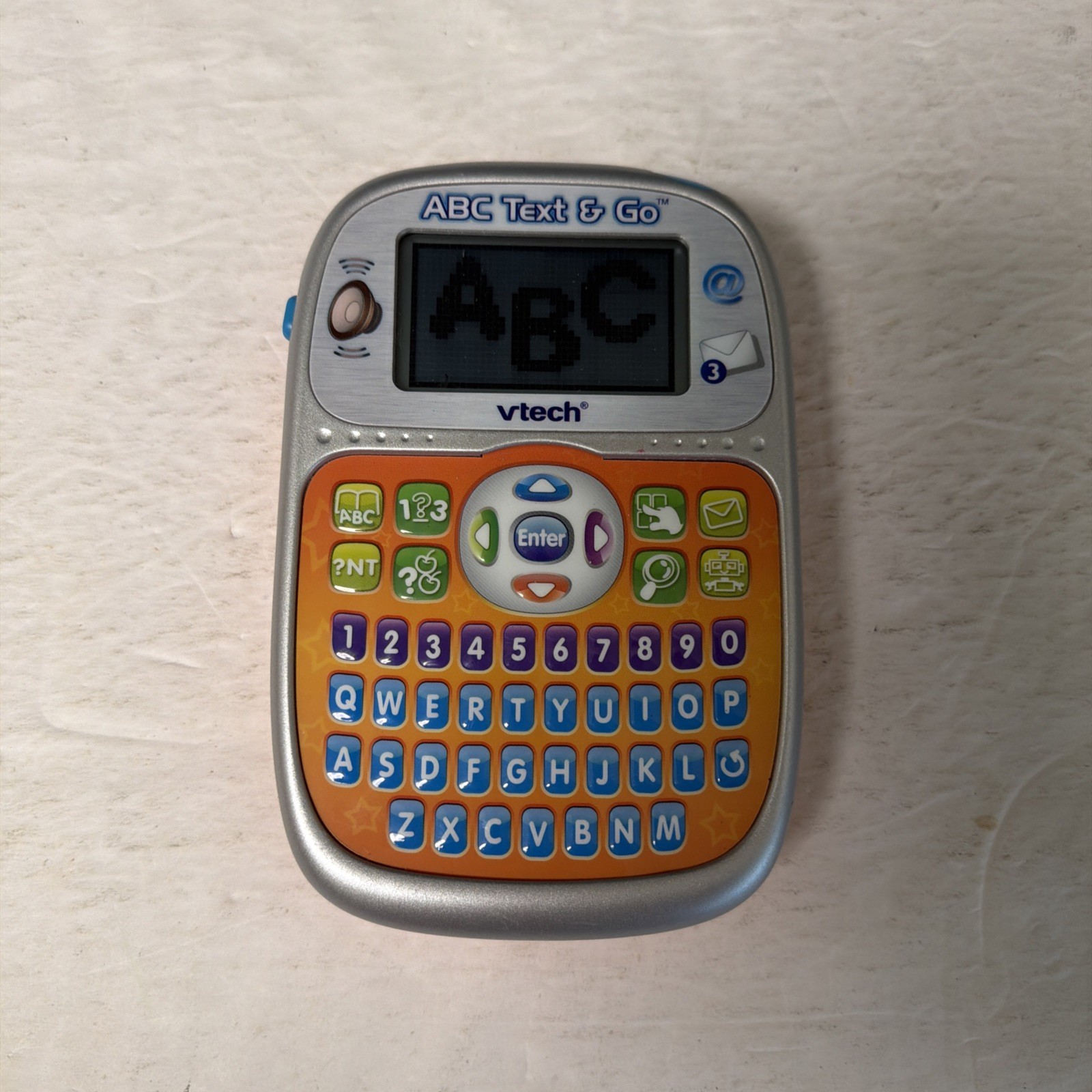 Vtech ABC Text and Go Motion Educational Handheld Electronic Toy Tested Works