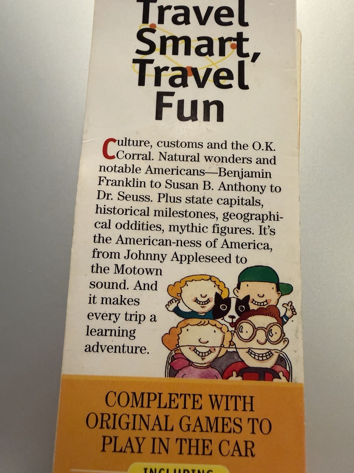 Brain Quest For The Car Ages 7 To 12 1100 Questions About America