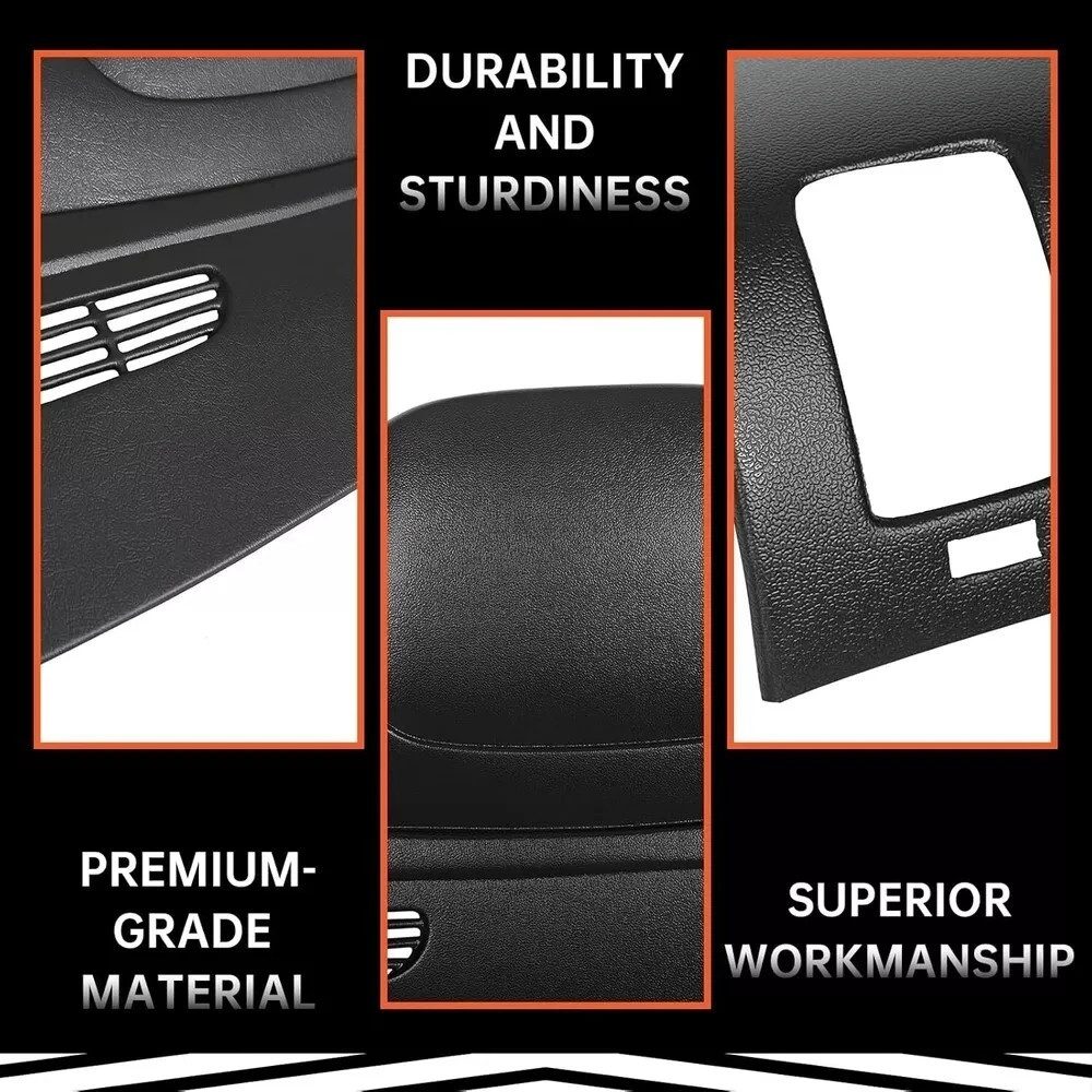 07-13 Chevy Silverado LS LT WT/ GMC Sierra SL SLE Dash Board Cover Black