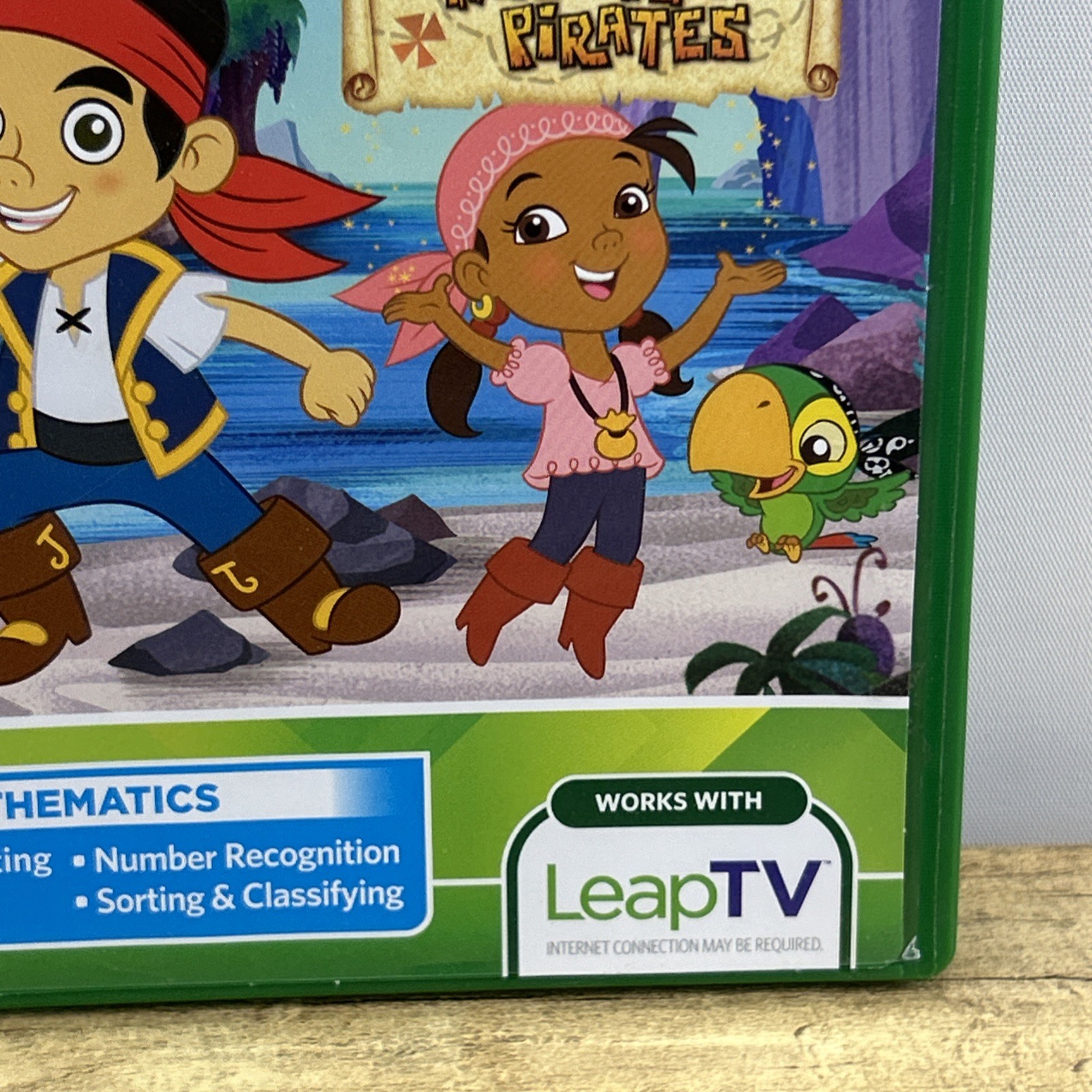 LeapFrog Leap TV Jake and the Never Land Pirates Education Video Game