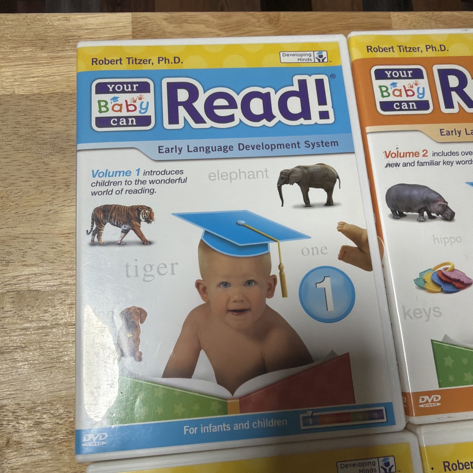Your Baby Can Read Early Learning System DVDs R Titzer Ph.D Language Development