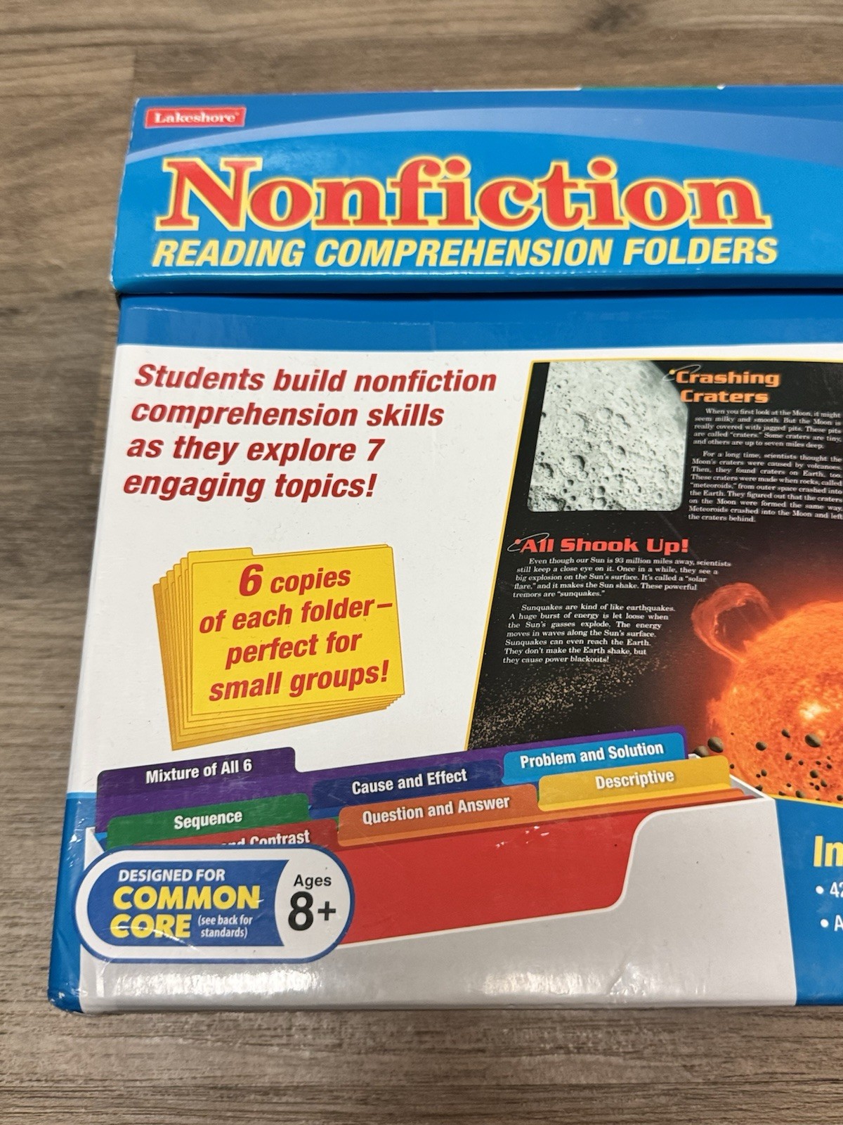 EUC Lakeshore Nonfiction Reading Comprehension Folders Grade 3-4 Complete FF212