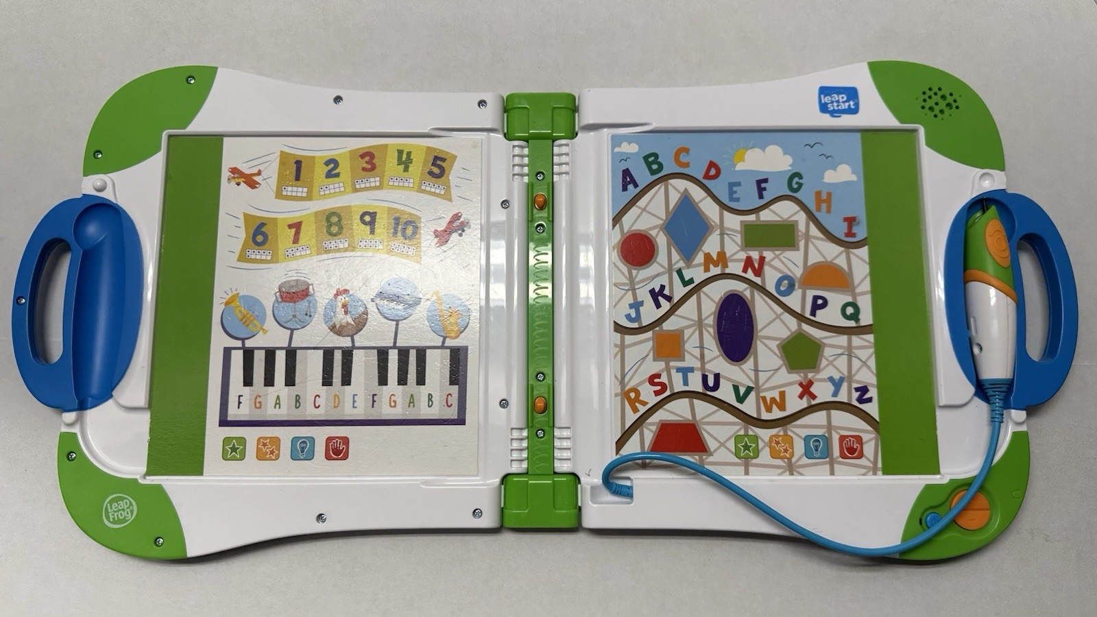 LeapFrog Leap Start Green Interactive Learning System 2016 ONLY tested & Working