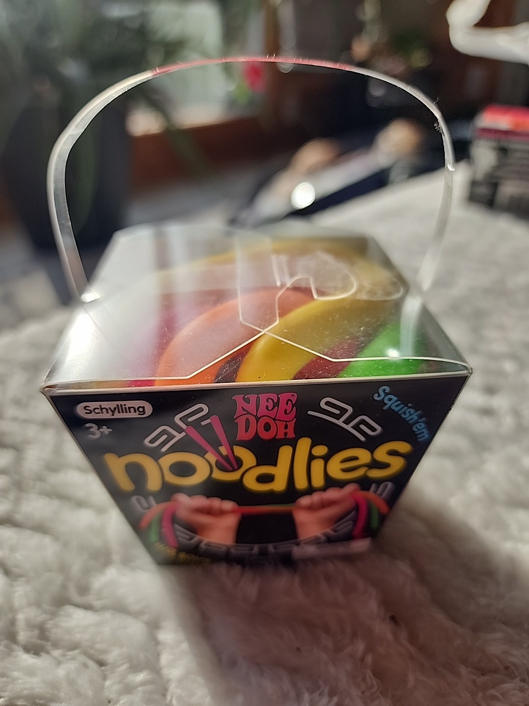 Schylling Nee Doh Noodlies 5 Stress Relief Noodles Needoh Squishy Toy New