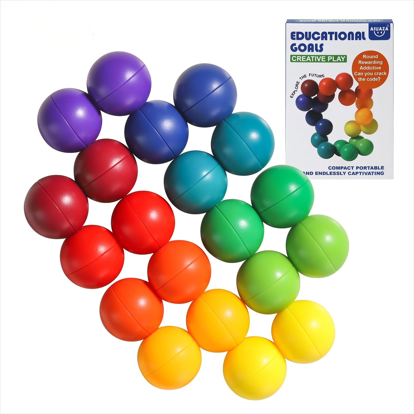AIUAZA Autism Sensory Toys for Autistic Children, Fidget Small
