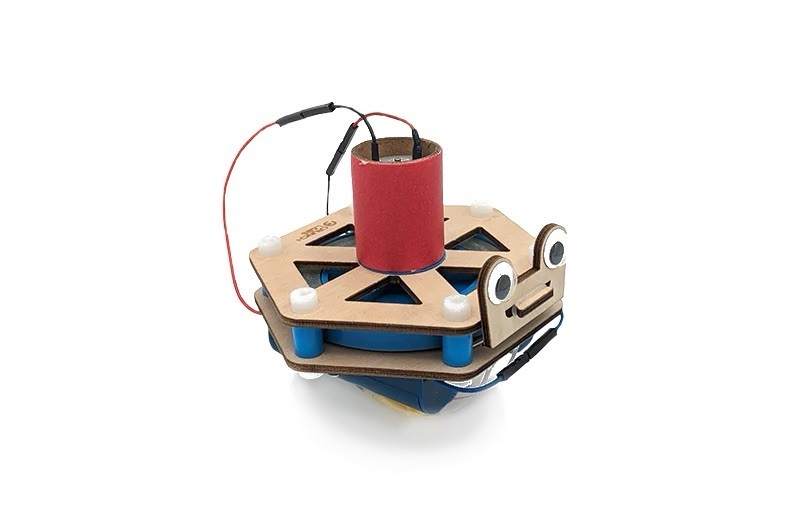 Pre-built – CrunchLabs Gyroscope Walker Box 21 – READ DESCRIPTION