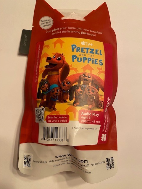 Tonies Pretzel and the Puppies Tonies Audio Character New