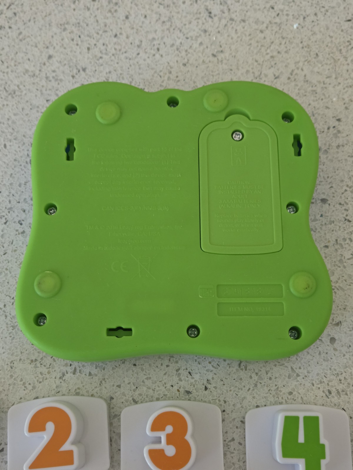 Leap Frog Scout Dog Fridge Numbers Food Magnetic Set Complete Tested Works