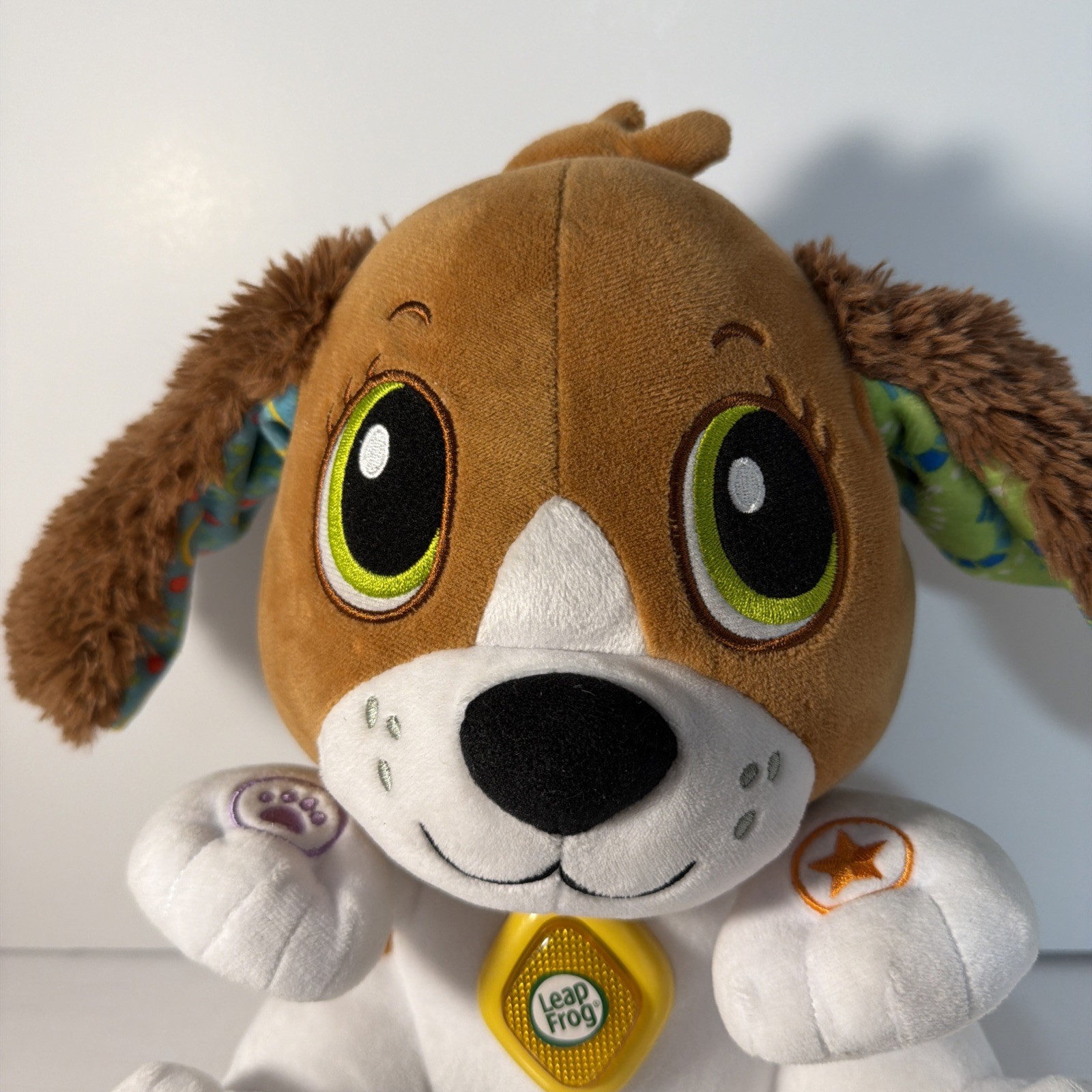 Leap Frog Speak & Learn Puppy W/ Interactive Talk Back And Motion Feature WORKS