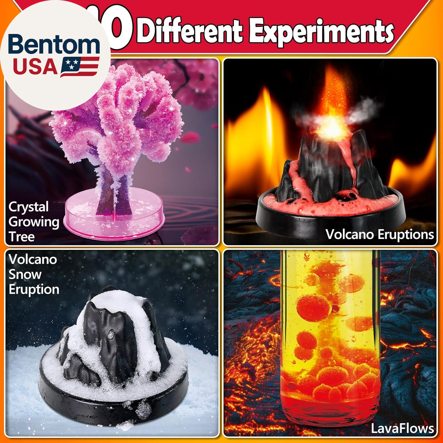 210 Experiments Science Kit for Kids, Boys Girls Birthday Toys Gifts Idea, Chemi