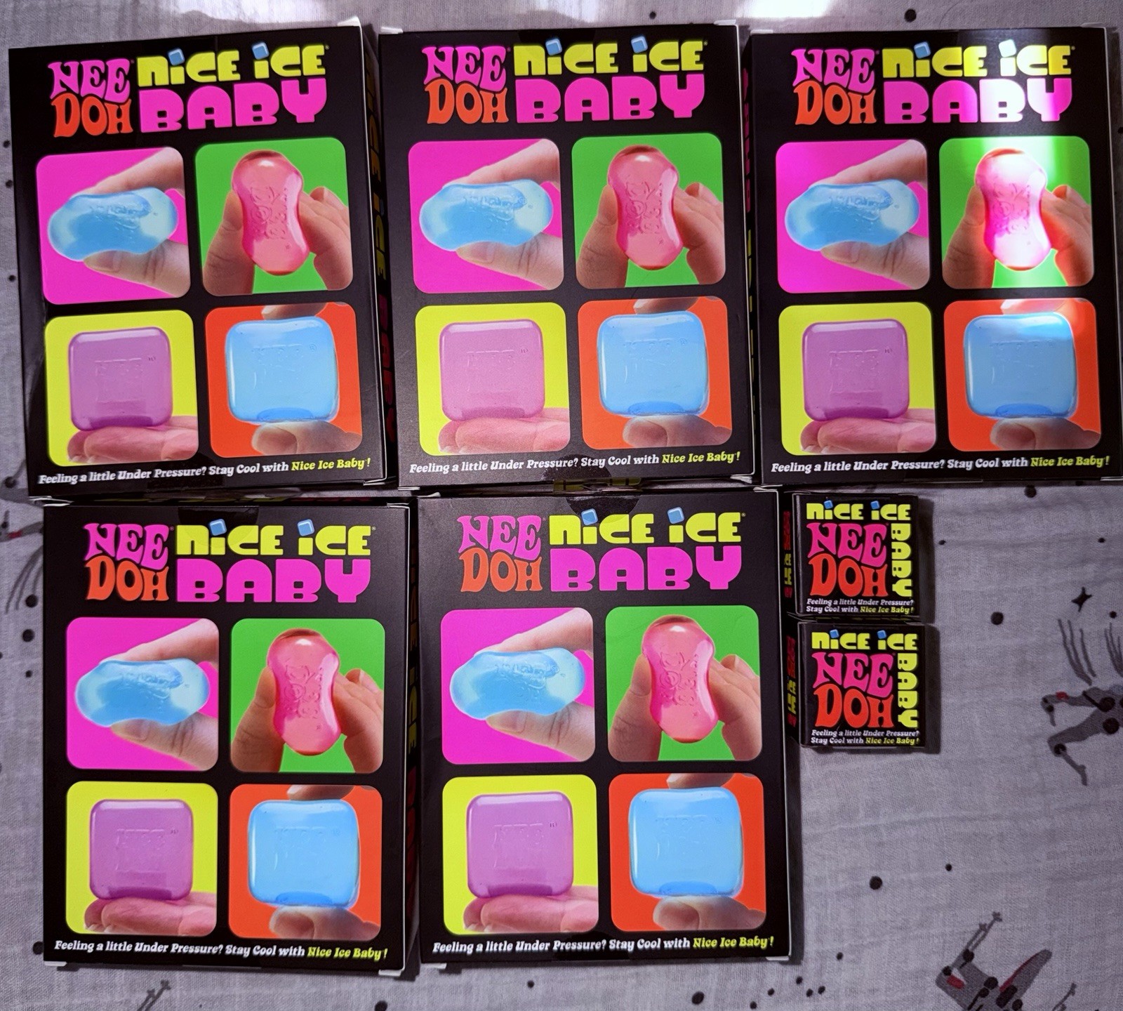 4 Pack SEALED Needoh Nice Ice Baby Bundle