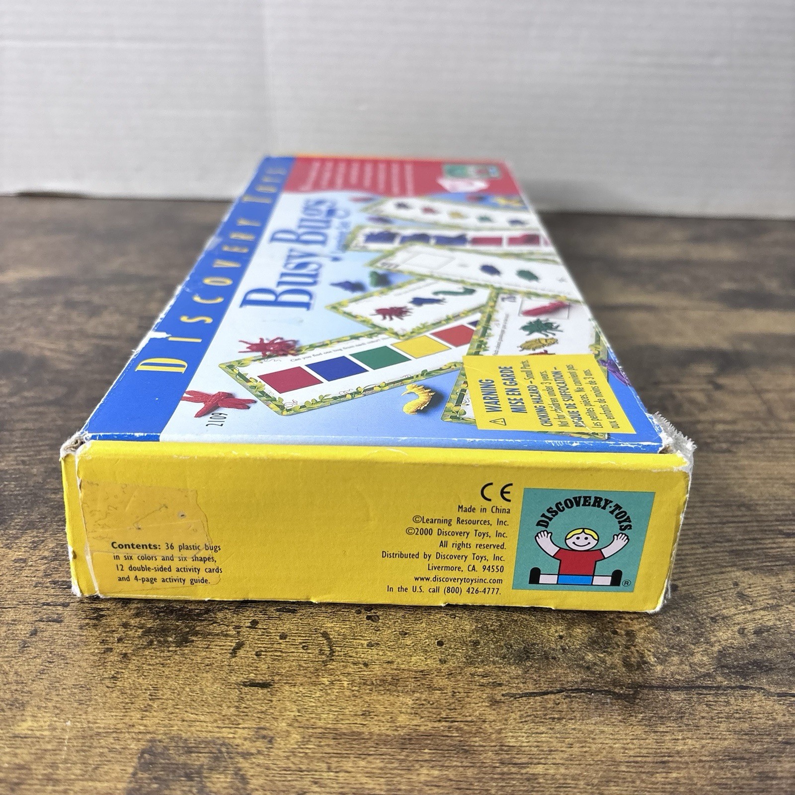 Discovery Toys Busy Bugs Learning Resources Game 2000 Vtg Original Box Complete