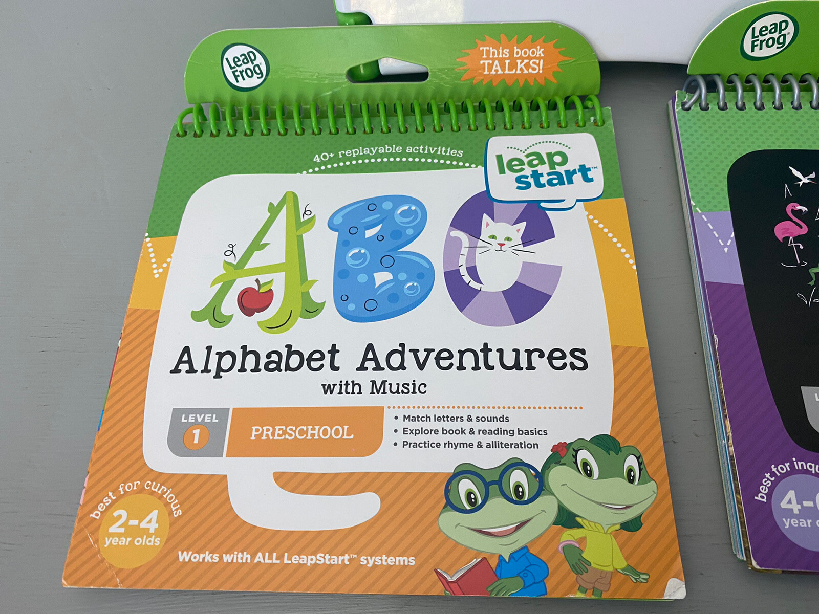 Leap Frog Leap Start Learning System 2016 Tested & Works PLUS 3 Leap Start Books