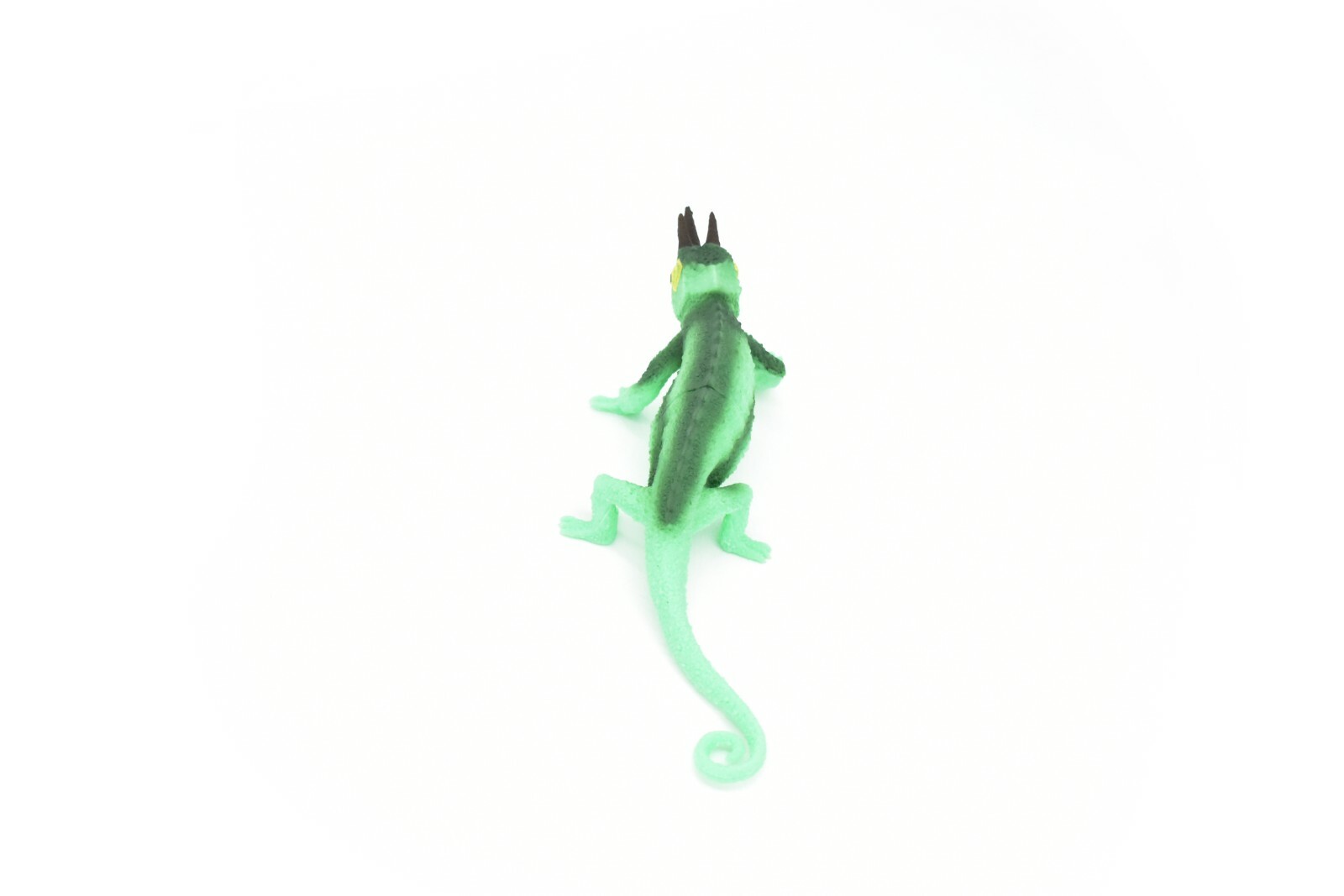 Chameleon, Three-Horned, Very Nice Plastic Replica 7″ F2038 B187