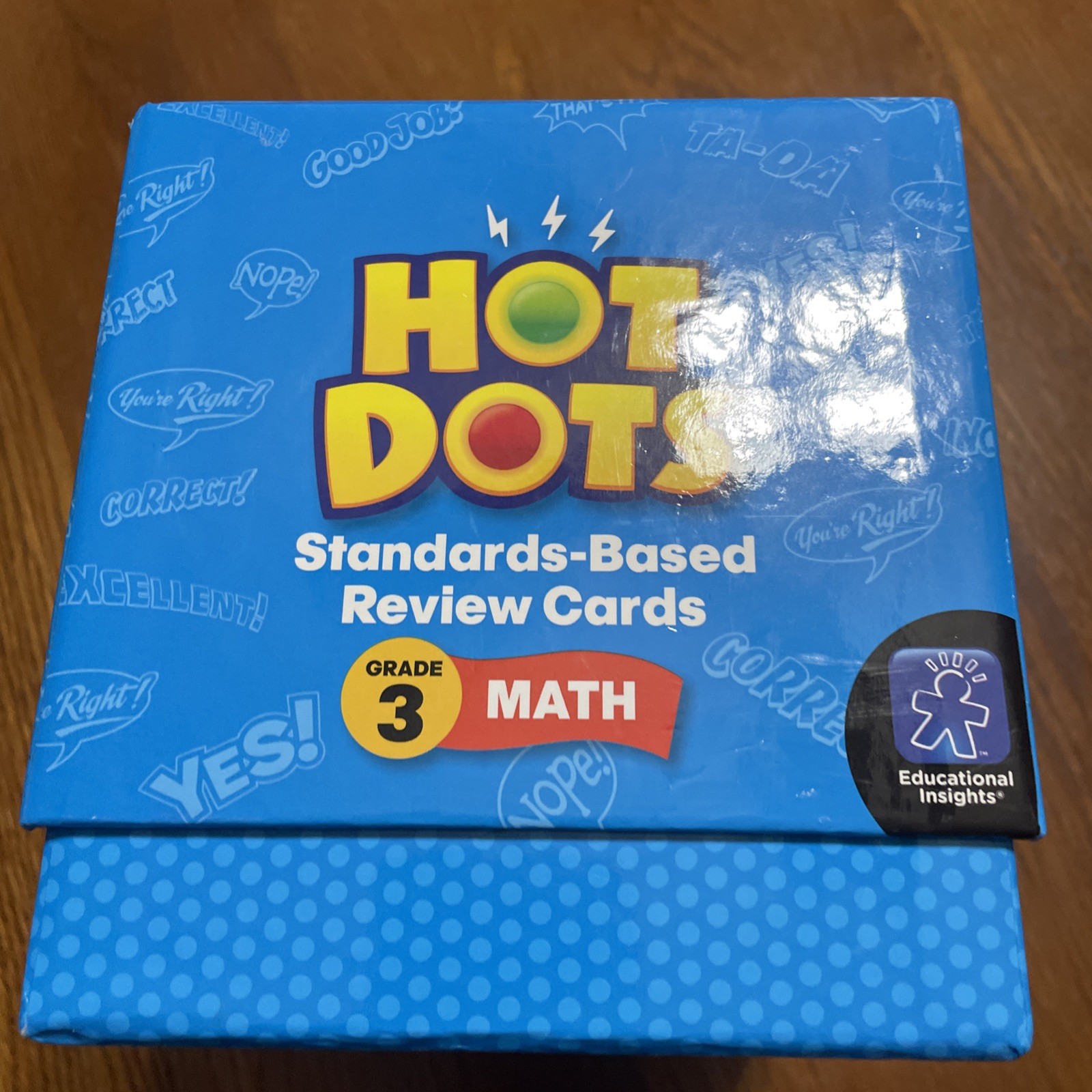 Hot Dots Standards Based Review Cards 3rd Grade Math Box Set