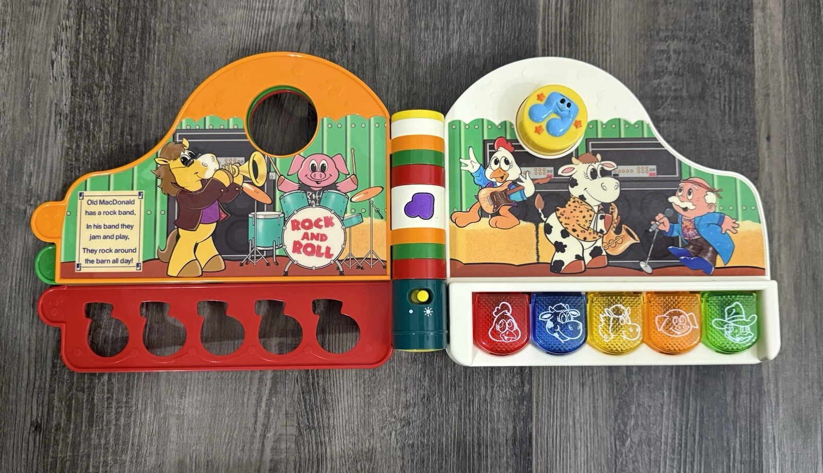 Rare VTech Smart Start STORYTIME PIANO – Interactive Storybook, Vintage, Works!