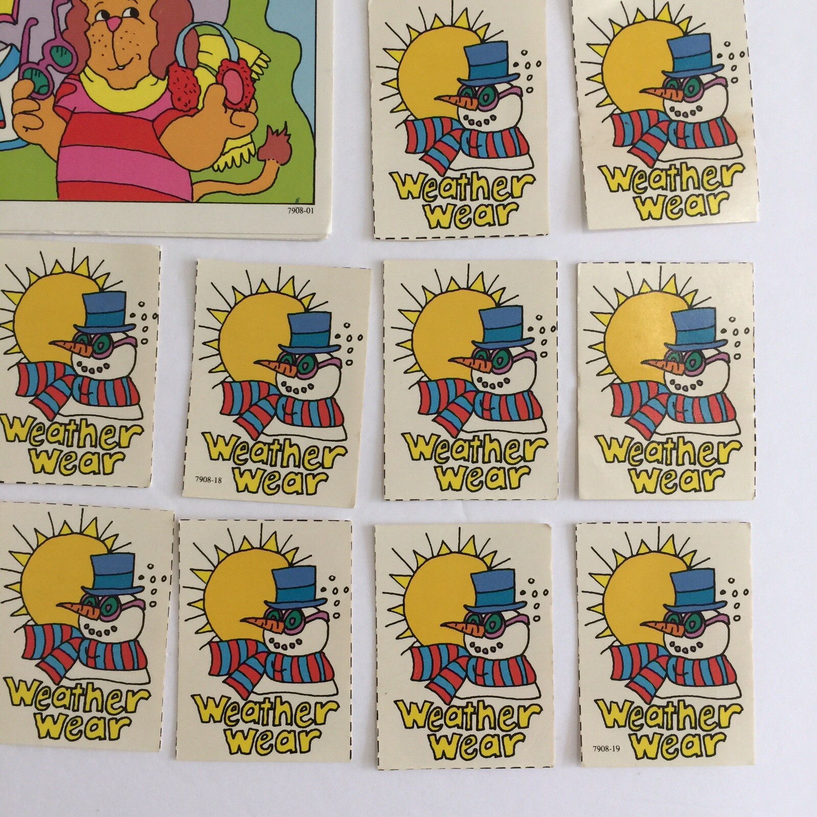Sweet Pickles Preschool Program Homeschooling Learning Cards – Weather Wear Game
