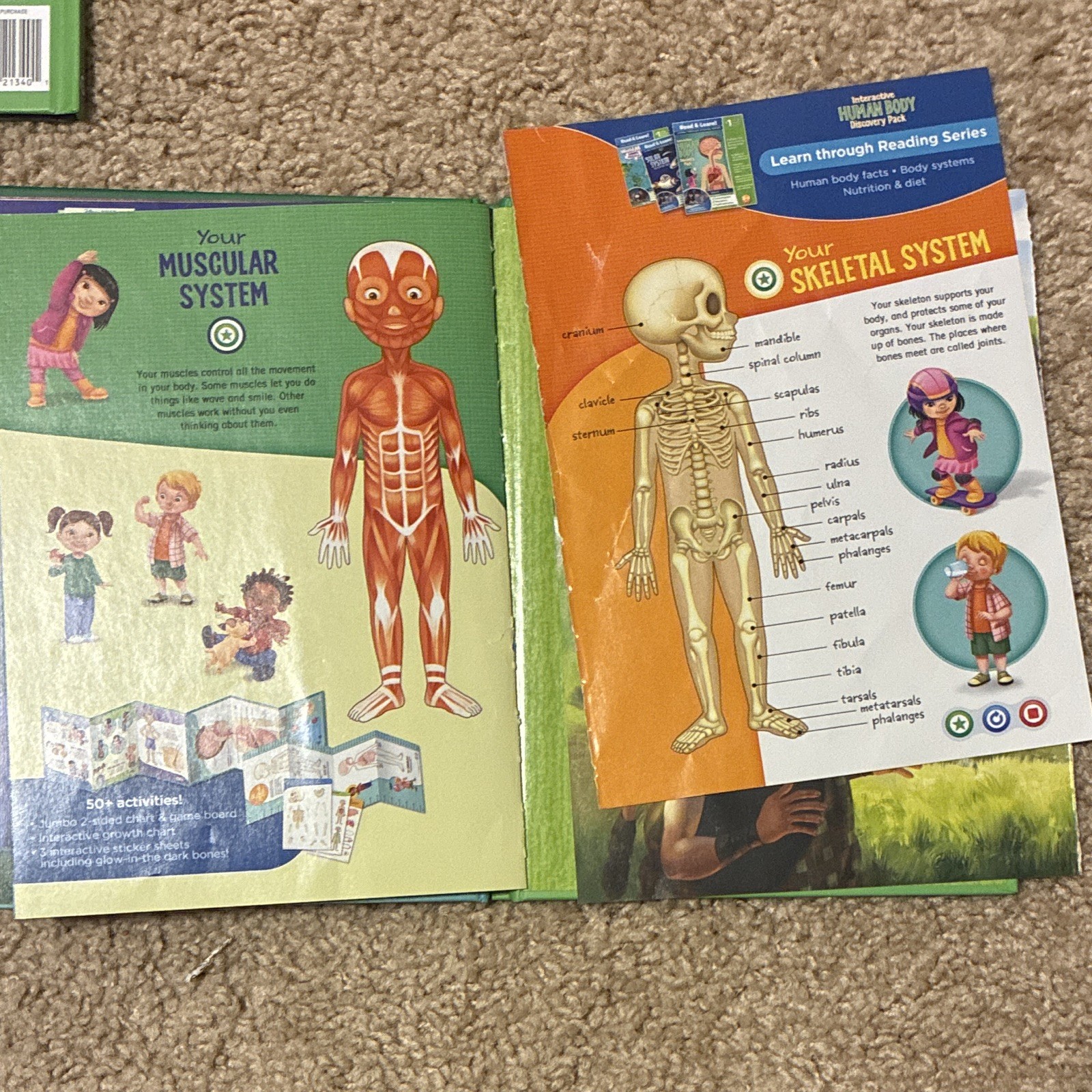 LeapFrog LeapReader Pen Reading/Phonics Books & Activity Pack Cars Ages 4-7