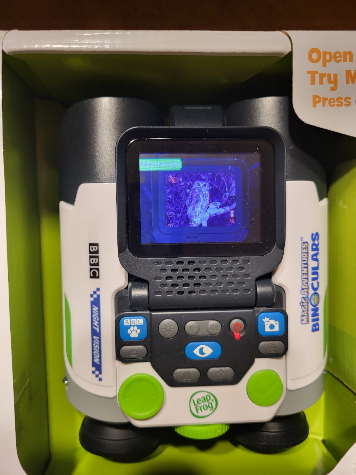 Leap Frog Magic Adventures Binoculars Learning Interactive Camera Game Quiz BBC