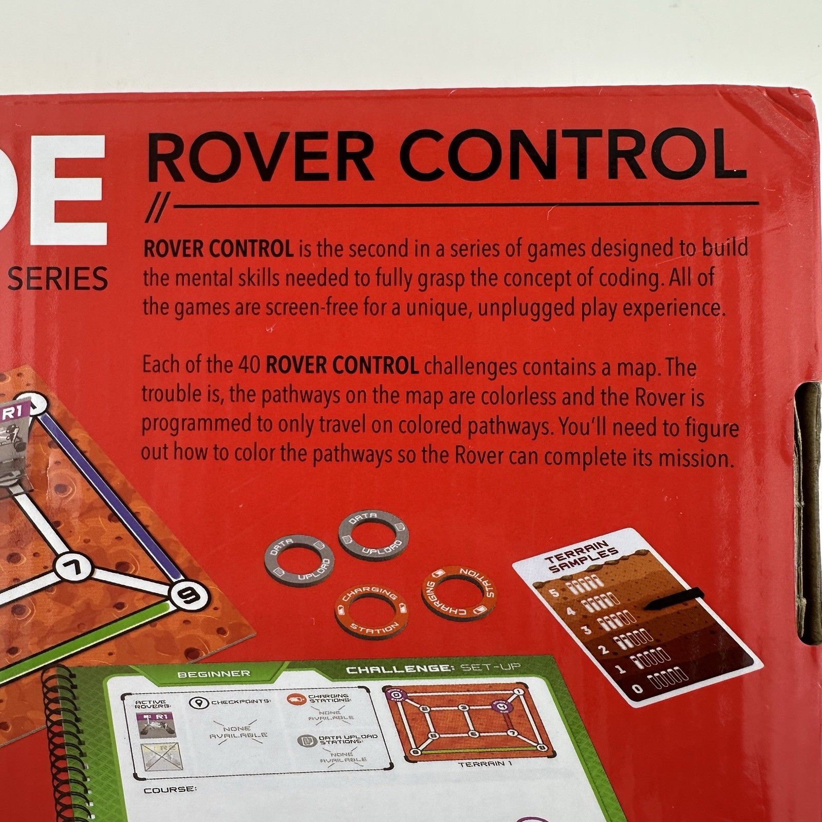 Thinkfun Rover Control Programming Game Series New Open Box MISSING Markers