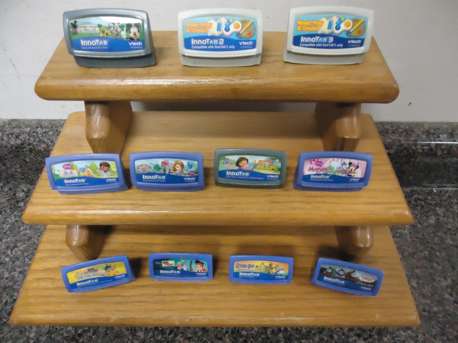 11 V-Tech Innotab Learning Games for Kids w/Dora, Scooby Doo & More! F/S!