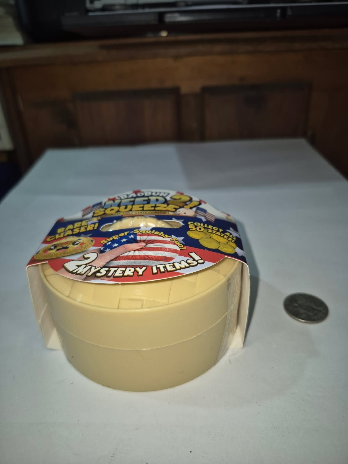 Original American Baobun Need 2 squeeze Dumpling Ultra Rare Coin Collectors TT14