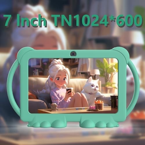 7″ Kids Tablet – 4GB RAM, 32GB Storage, 1TB Expandable, Android, Parental Contro