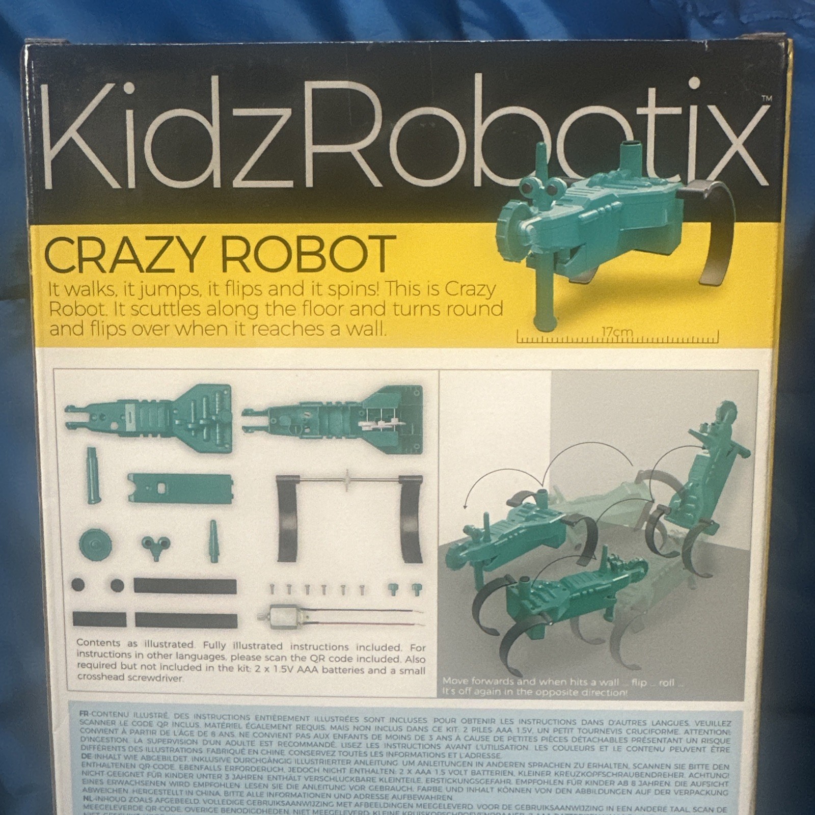 *New* KidzRobotix Crazy Robot STEAM Learning Toy