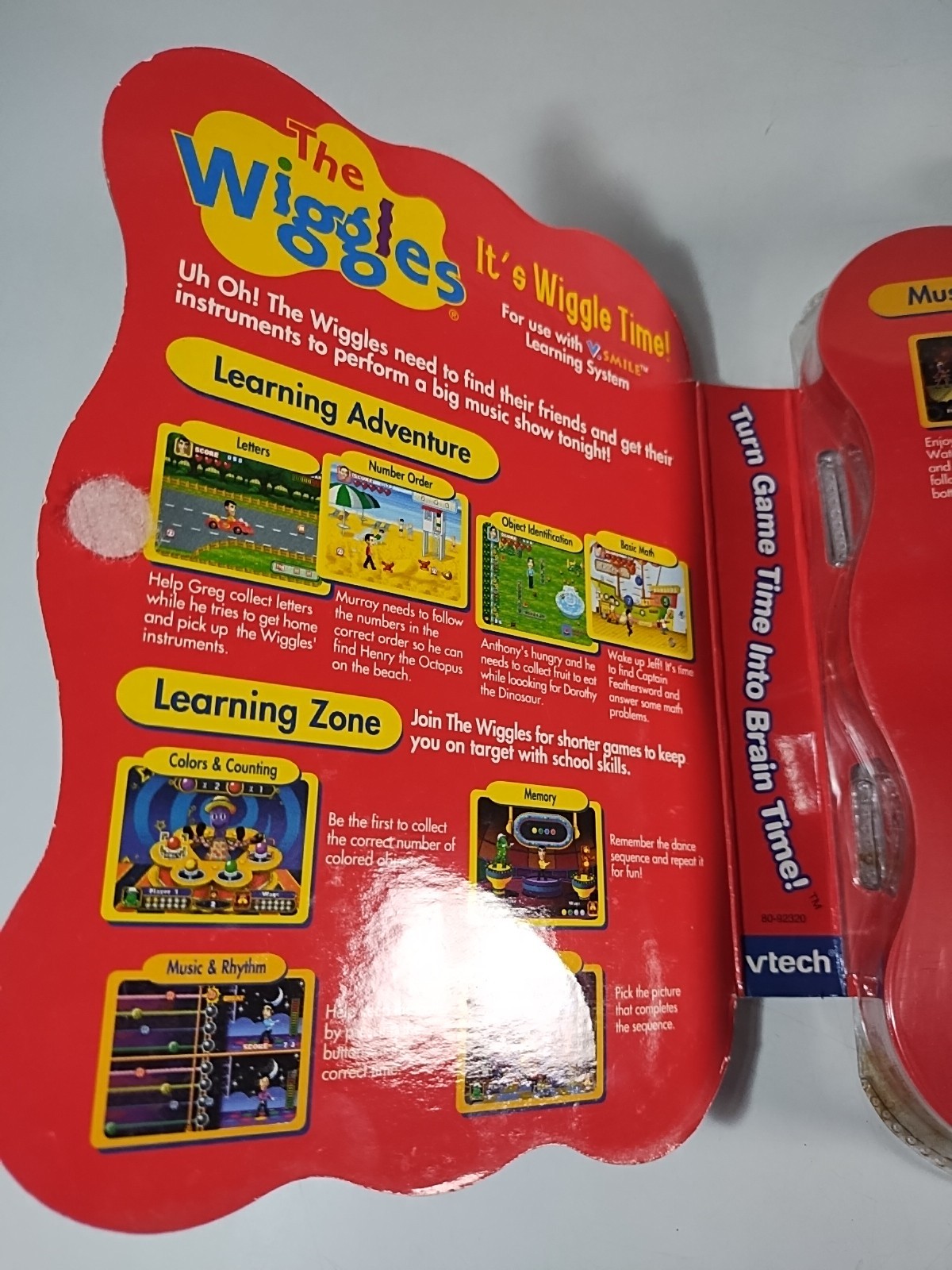 VTech V.Smile The Wiggles It’s Wiggle Time! 2005 ~ New/Sealed Unopened NIP