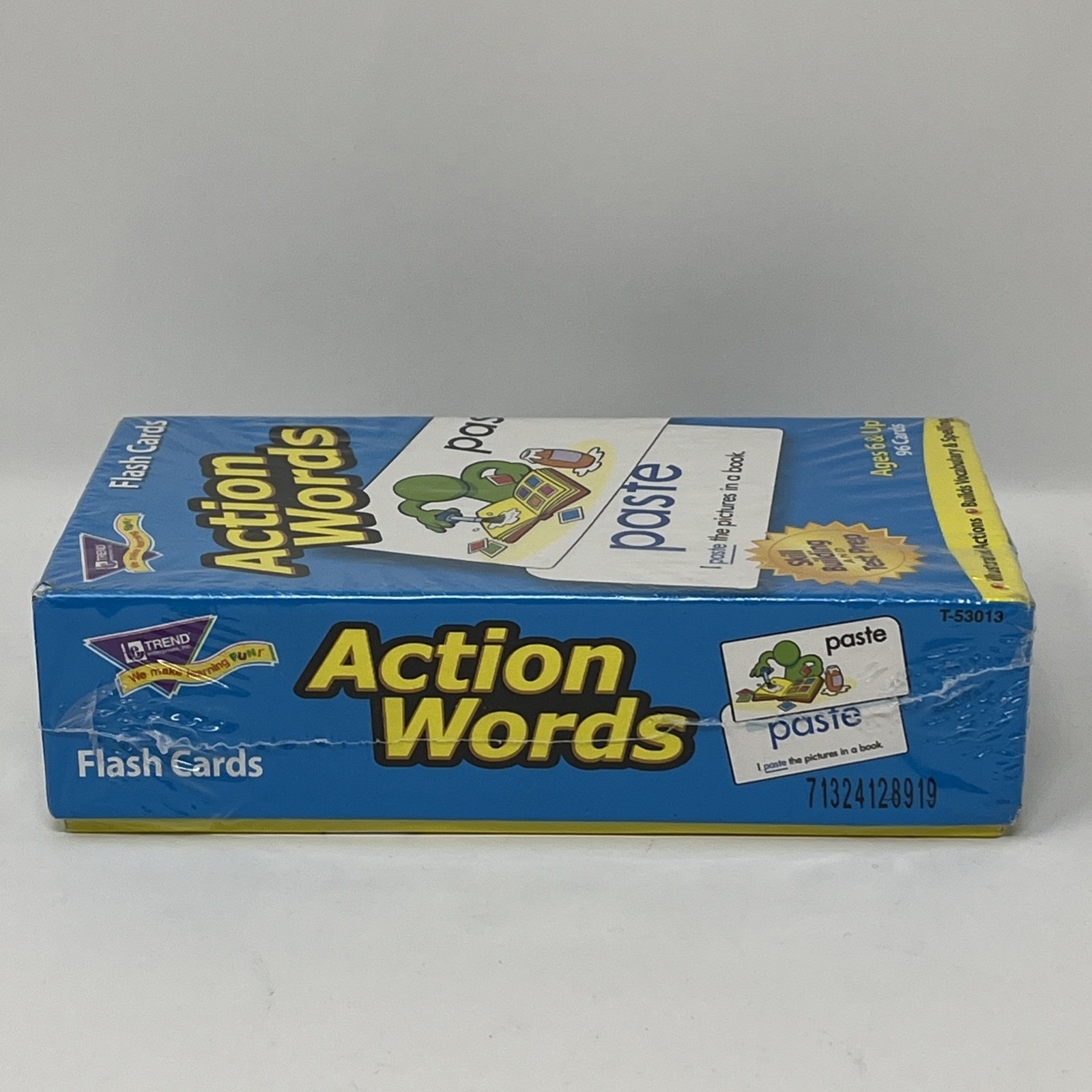 Lakeshore T-53013 Flash Cards Action Words Ages 6 & Up 96 Cards (CA-011) Trend