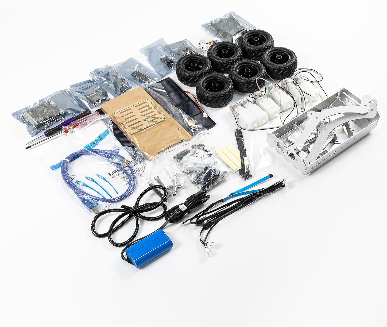 Galaxyrvr Mars Rover Kit, Smart Video Robot Car Kit Compatible with Arduino Uno