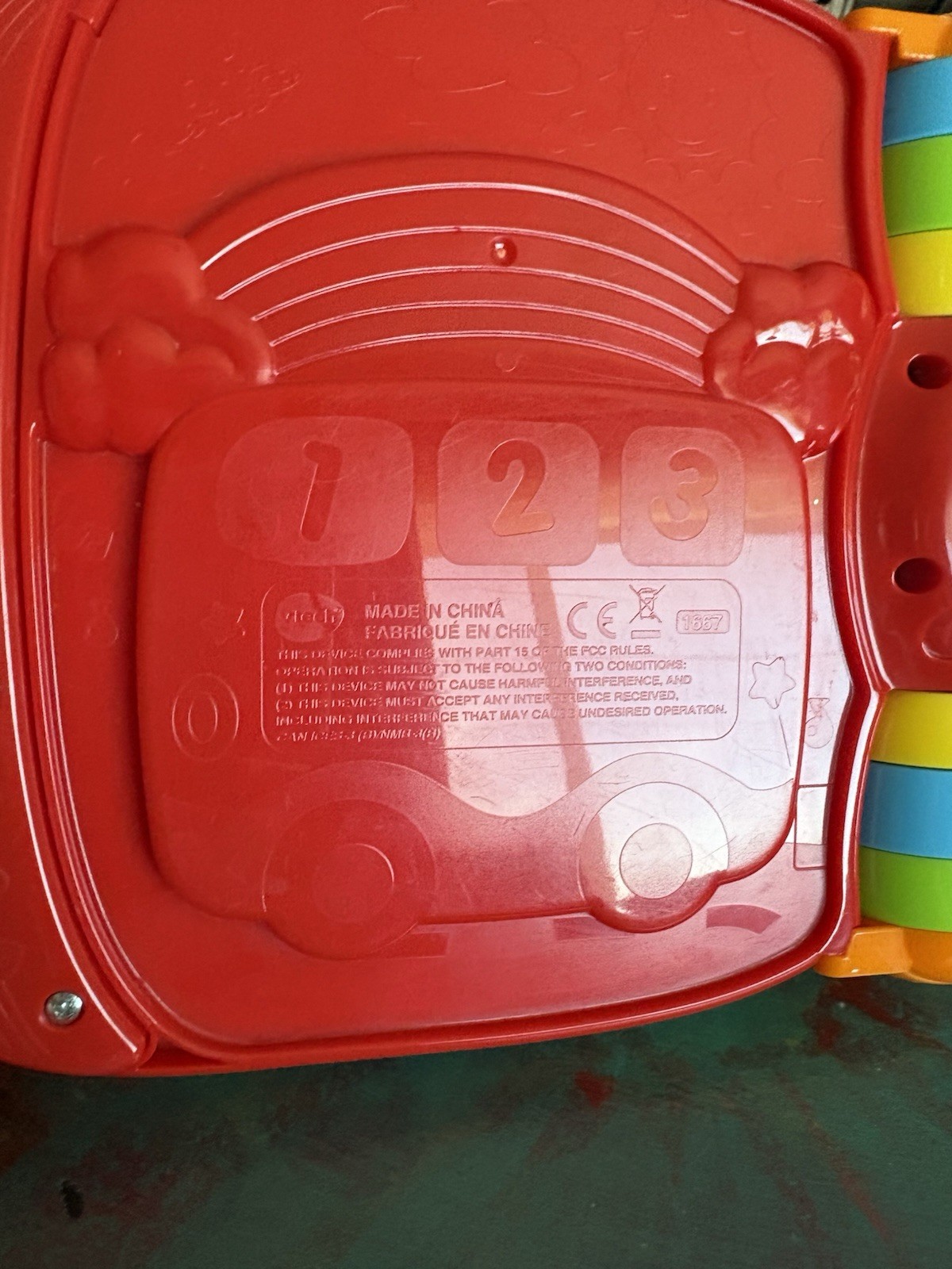 VTech Musical Rhymes Book Baby Toddler Toy Educate Learning Red 6-36 Month C