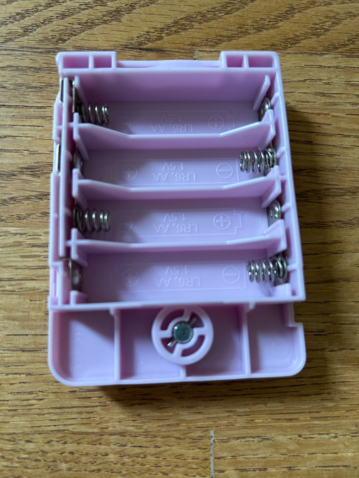 EUC LeapFrog Leapster 2 Pink AA Battery Pack Replacement Cover With Screw