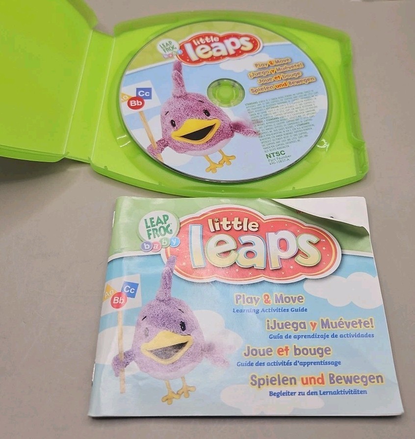 Leap Frog Baby Little Leaps Play And Move DVD Free Shipping