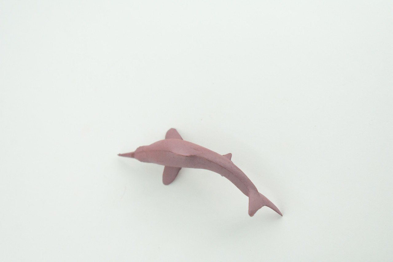 Toy Pink Dolphin, Indo-Pacific Humpback Dolphin, Realistic 2.5 Inches CWG50 B197
