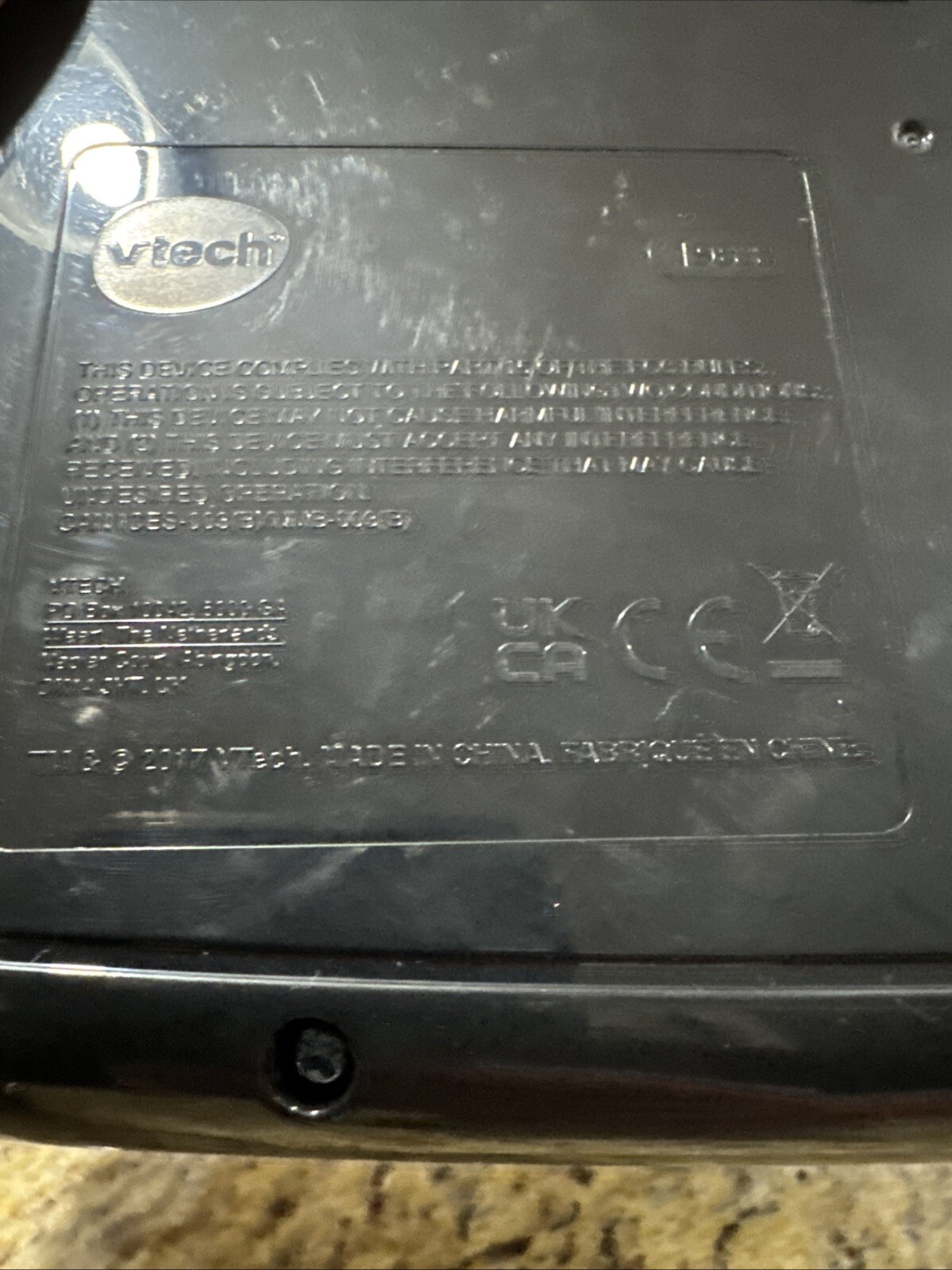 VTech Play Smart Preschool Laptop, Black preowned works perfectly