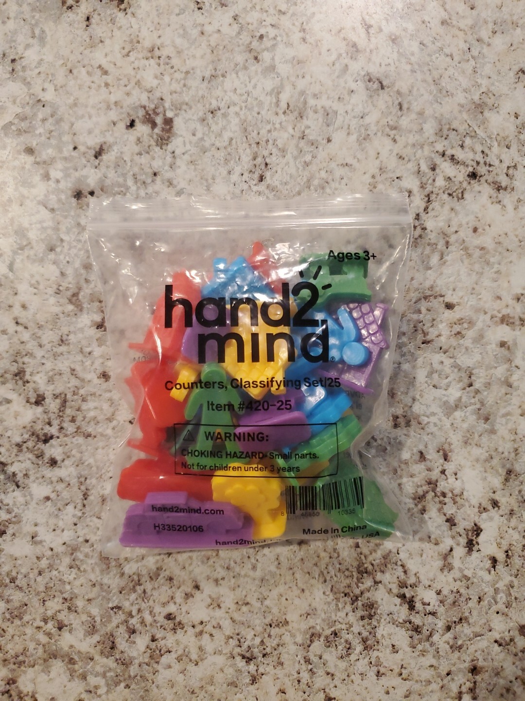 Hand 2 Mind Counters Classifying Set/25 Item# 420-25 Homeschool