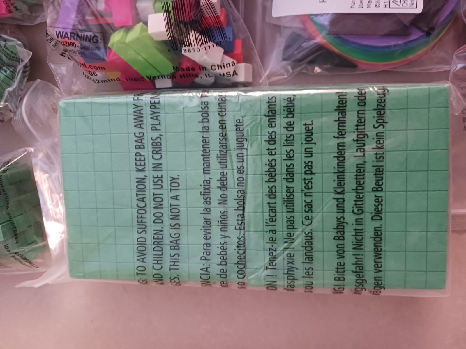 Hand2mind Math Manipulatives Kit – unknown if this is fully complete