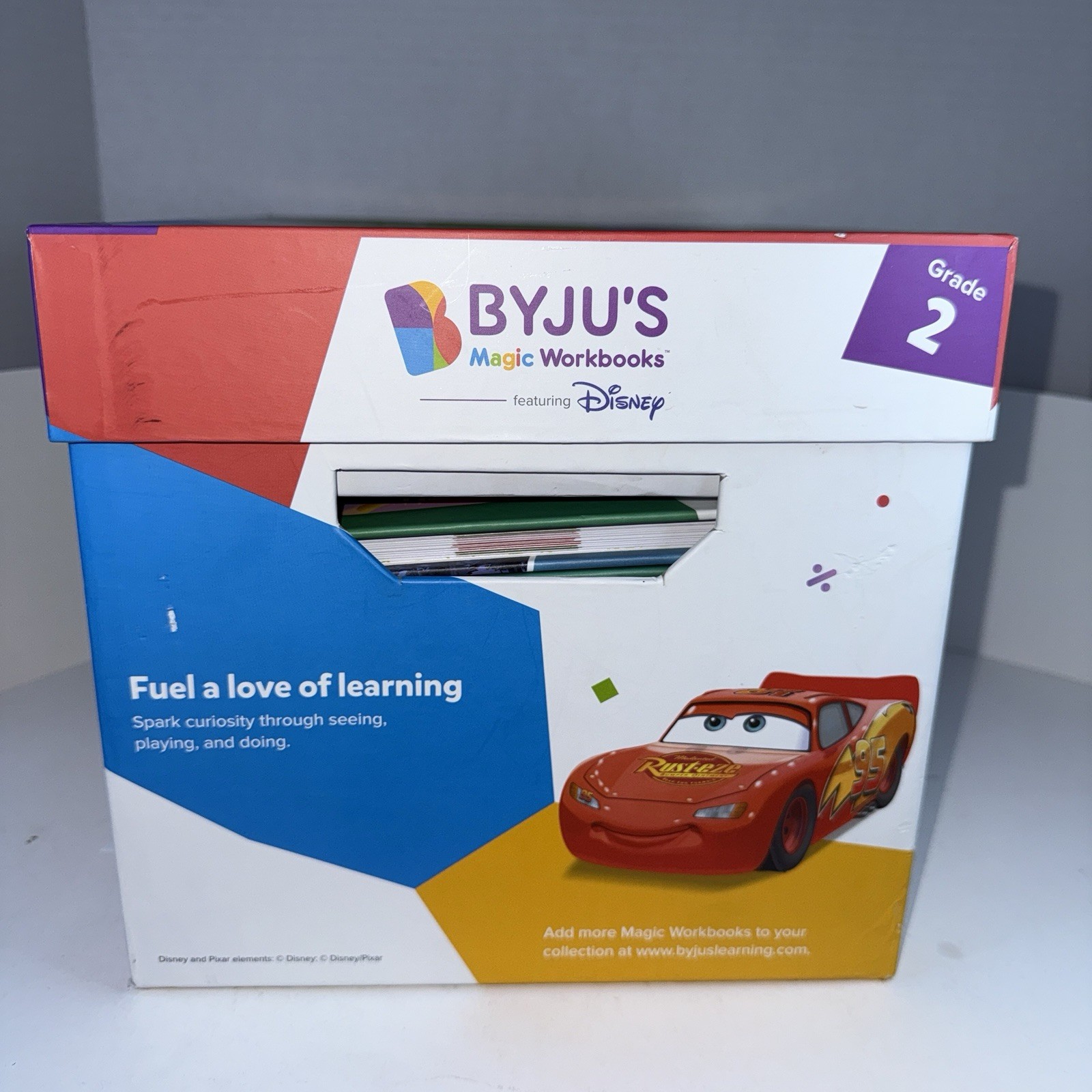 BYJU’s Magic Workbooks 2nd Grade Premium Edition Disney Pixar Homeschool