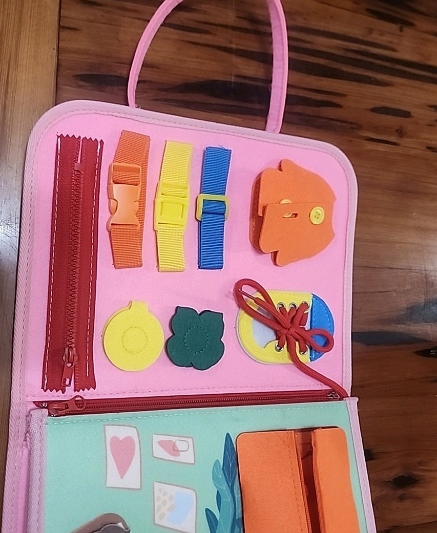 Under The Sea Mermaid Activity Felt Play Book for Kids Great for Travel Learning