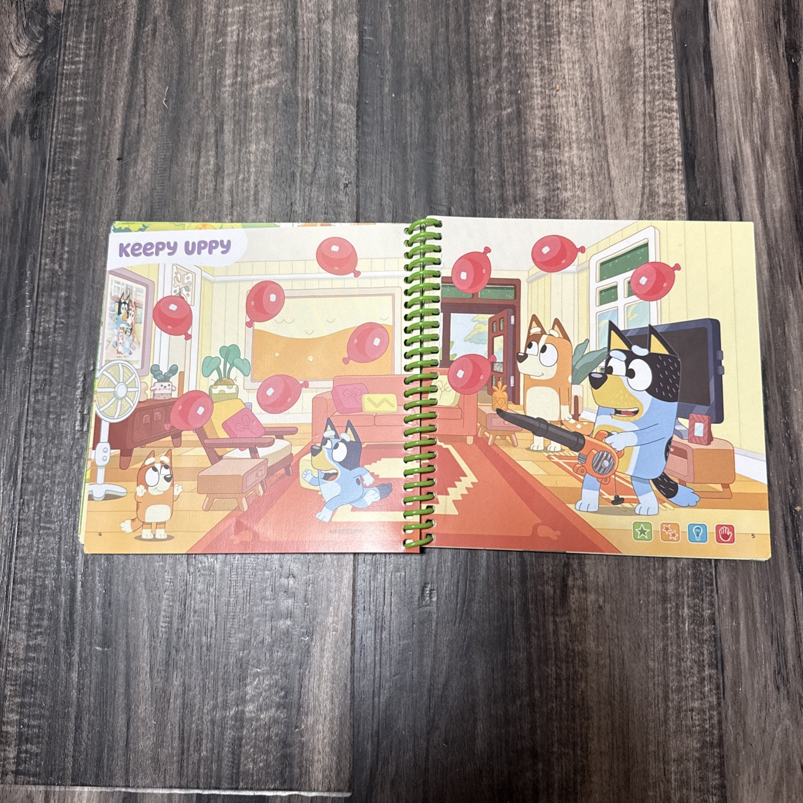 NEW LeapFrog Leap Start Preschool book — BLUEY: FUN AND GAMES