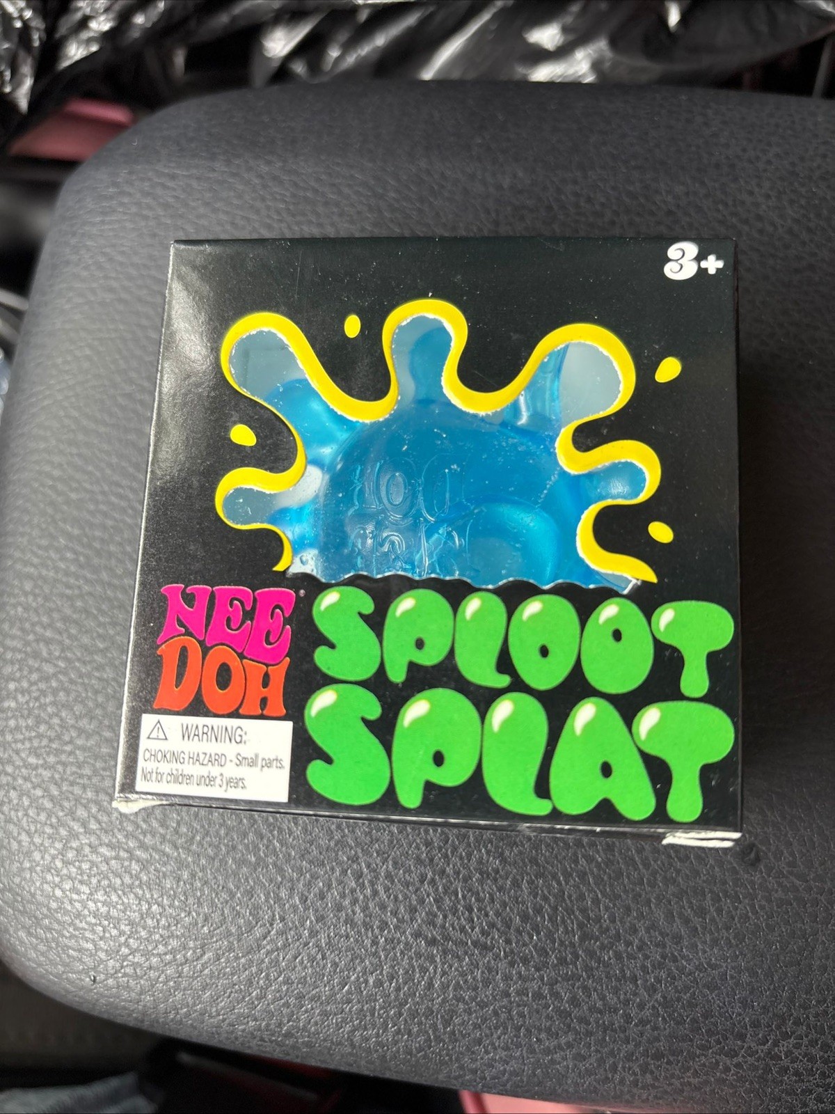 BLUE NeeDoh SPLOOT SPLAT, Nee Doh Splatter Fidget, Nee-doh SplootSplat Squishy.