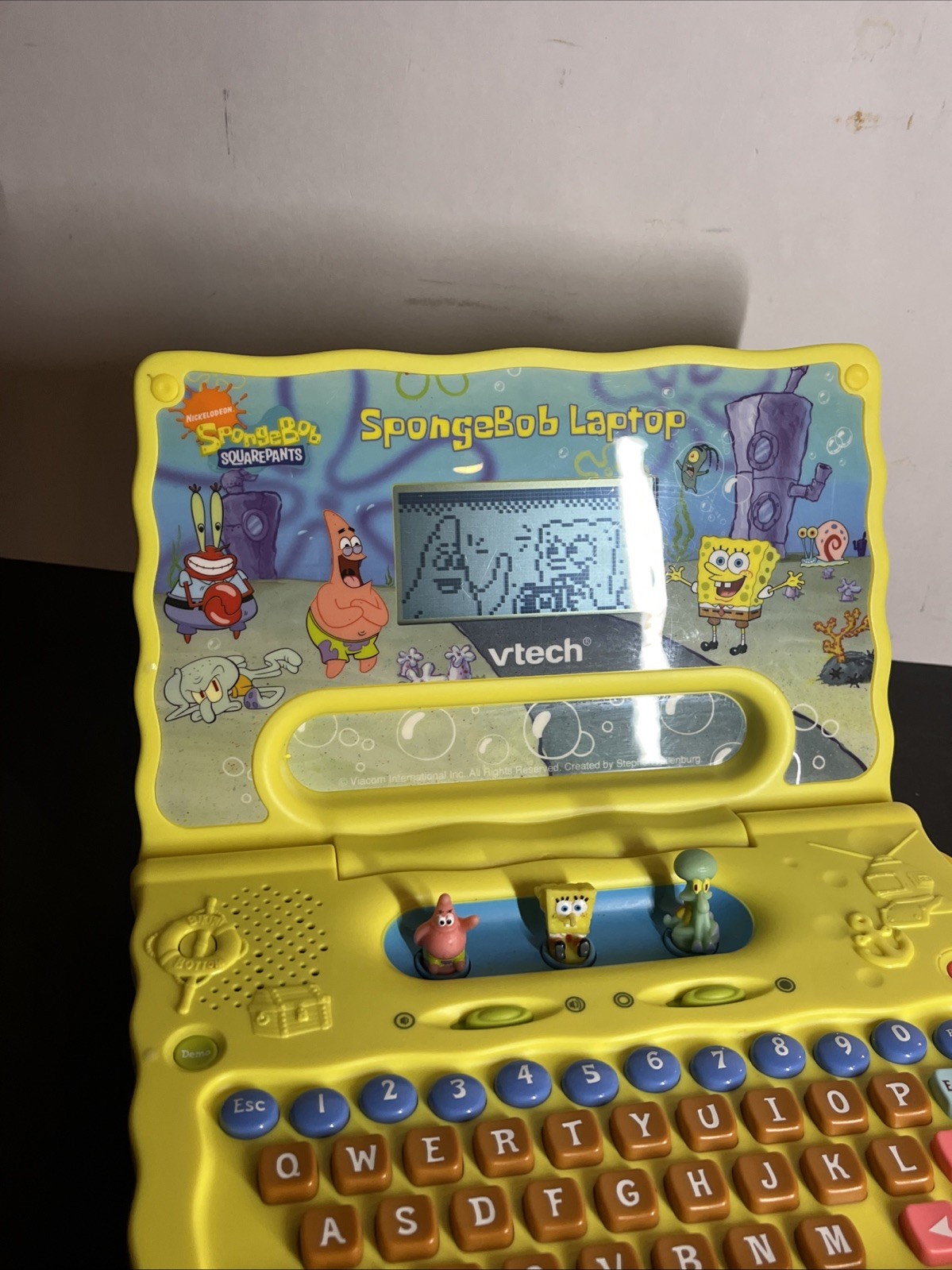 Vtech SpongeBob SquarePants 15 Activity Educational Laptop Vintage – Works great