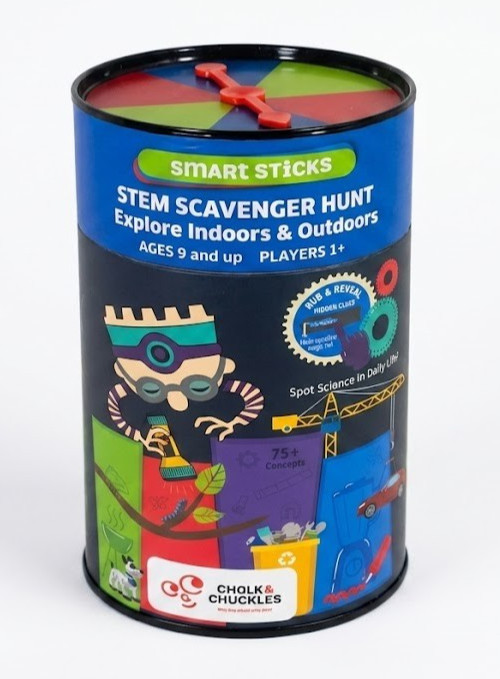 Smart Sticks STEM Scavenger Hunt Game 75 Complete Heat Reveal Clues Ages 9+