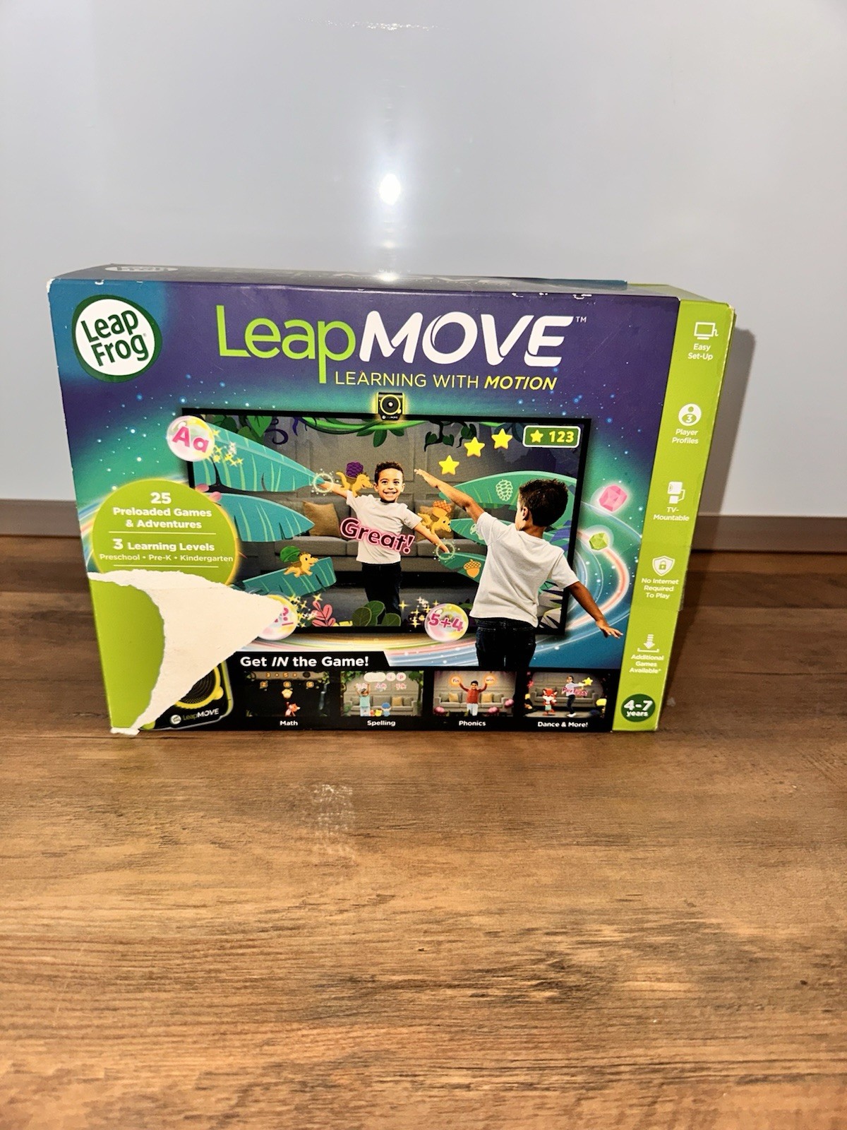 NEW Leap Frog LeapMove Learning Video Game System 25 Preloaded Games Sealed