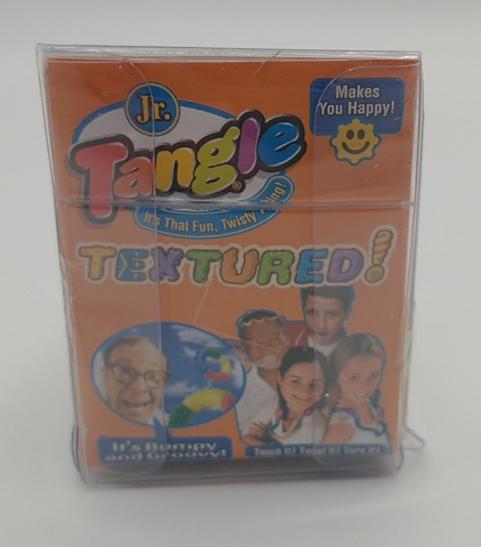 New Tangle Textured The Original Fidget Toy Sensory Green Yellow Pink Red