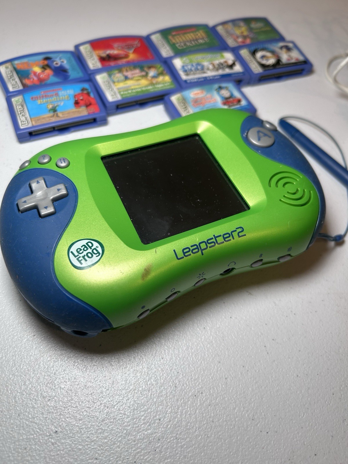 LeapFrog LEAPSTER 2 Learning System + 9 Games Turns On But Read Description