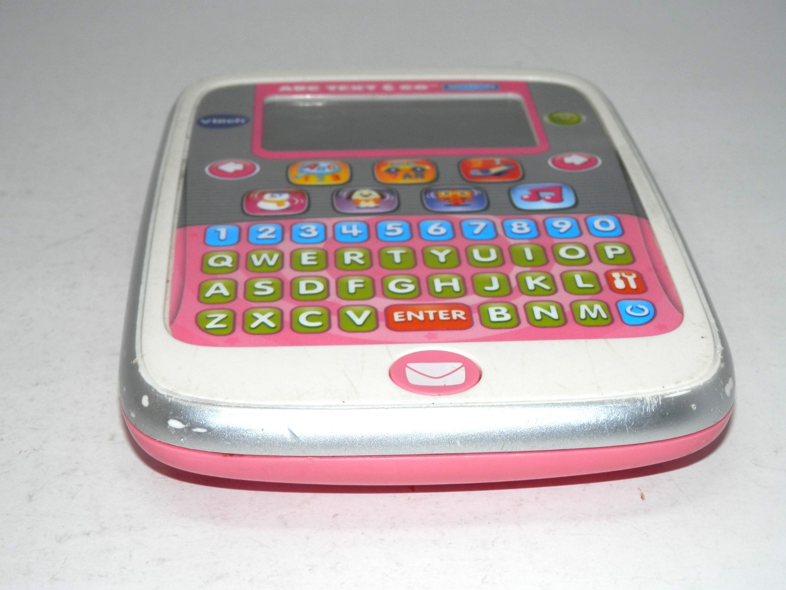 VTech ABC Text & Go Motion Phone Learning Educational Toy Handheld Game Pink