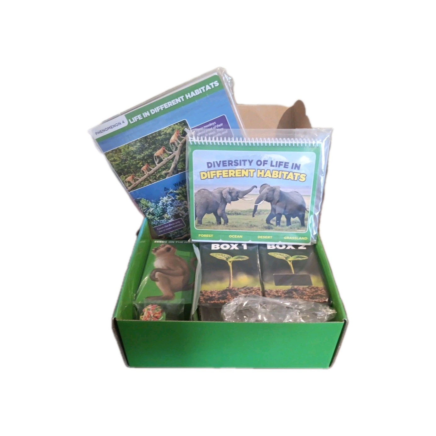 Lakeshore – Meet the Standards Life Science Kit, Seeds & Plants- New!! LM273