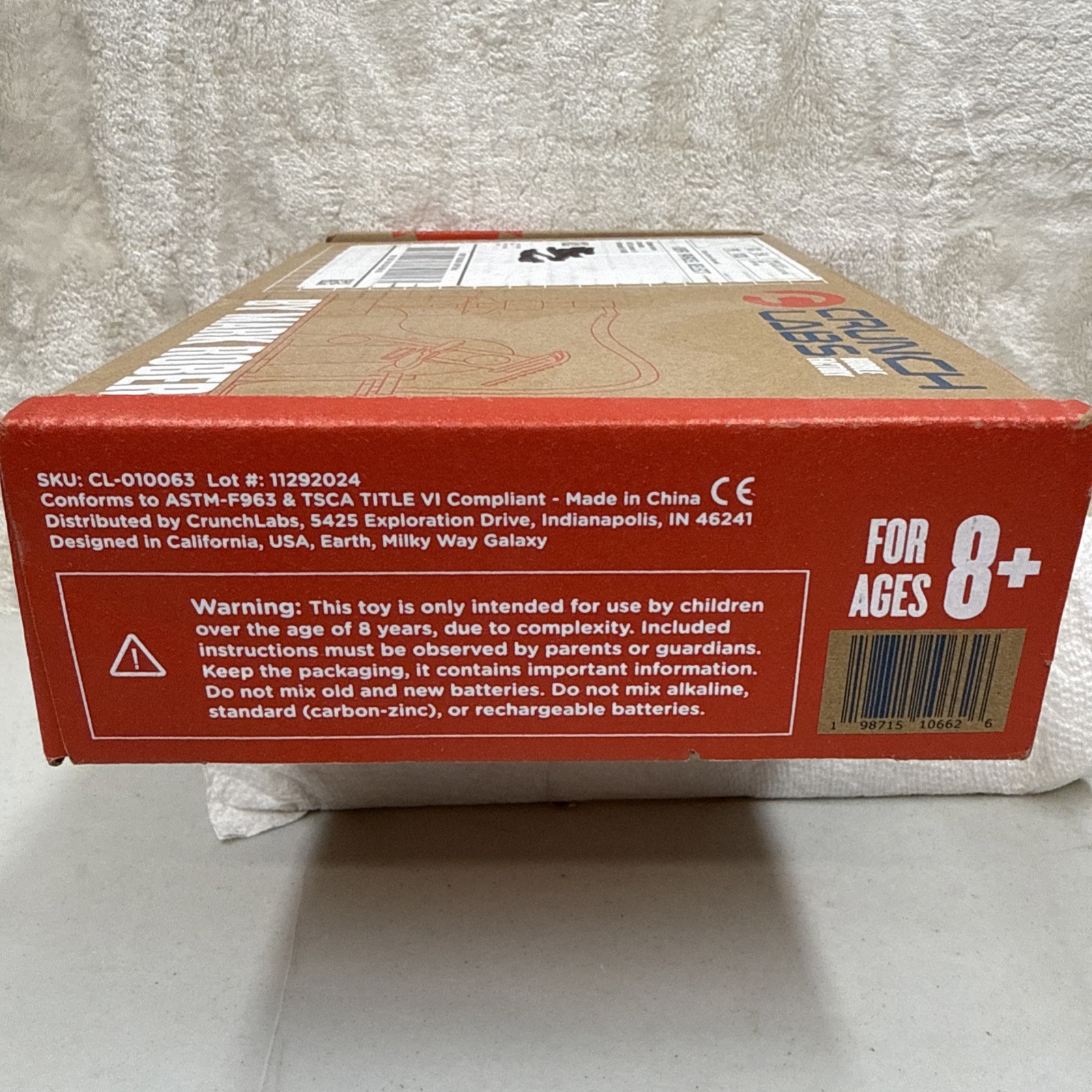 Crunch Labs By Mark Rober S.T.E.M. Build Box – Bubble Factory Open Box